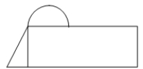 A) Add to the following design so that it has a reflection symmetry. Draw in the line of symmetry. B) Now add to the original design so that it has a rotational symmetry. Show the center of rotation.