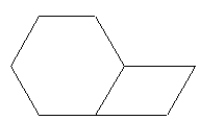 Add to the picture so that it has a rotational symmetry. Show the center of rotation.