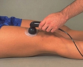 <strong>A patient is suffering from plantar fasciitis. Which of the following modalities would best assist a patient who is in the repair or remodeling phase?</strong> A) B) C) D) E)