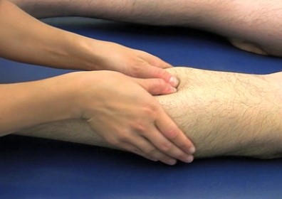 <strong>Which of the following illustrations represents the type of massage technique that is used in conjunction with cupping to bring about a varied stimulation of the sensory nerves over heavy muscle areas?</strong> A) B) C) D) E)