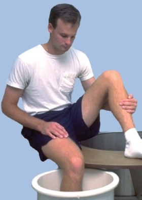 <strong>Which of the following illustrations represents the type of massage technique that is used in conjunction with cupping to bring about a varied stimulation of the sensory nerves over heavy muscle areas?</strong> A) B) C) D) E)