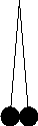 <strong>Two spheres of mass 3.0 g, identical in shape and made of the same material, are suspended from the same point by massless strings of length 1.0 m, much larger than the radius of the spheres. When one of the spheres is charged with 4.0 nC, the angle made by it with the vertical is 15.0<sup>o</sup>. The tension in the string is </strong> A) 7.6 mN. B) 28 mN. C) 29 mN. D) 31 mN. E) 0.11 N.