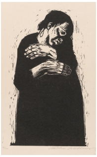 and contrast Ester Hernandez's Sun Mad (figure 7.33) with Käthe Kollwitz's Die Witwe I (The Widow I) (figure 7.15) in terms of the colors, lines, designs, surface qualities, and messages. Considering these characteristics, how do these works of art show why printmaking is ideal for sharing images and ideas with large masses of people?