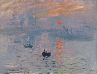 <strong> Claude Monet's Impression: Sunrise (figure 19.24) is typically Impressionist because it had:</strong> A) A looser method of applying paint and a large size B) A flattened image and numerous layers of glazes C) Realism and a quick rhythm D) Colors seen in real life and an insignificant subject matter