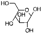 <strong>Which of the following structures is the <font face=symbol></font>-anomer of D-glucose?</strong> A) B) C) D) E)