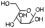<strong>Which of the following structures is the <font face=symbol></font>-anomer of D-glucose?</strong> A) B) C) D) E)