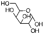 <strong>Which of the following structures is the <font face=symbol></font>-anomer of D-glucose?</strong> A) B) C) D) E)