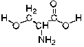 <strong>Given the following pK's what is the principal form of serine at pH 5? PK<sub>a1</sub> = 2.21 pK<sub>a2</sub> = 9.15 pK<sub>R</sub><sub> </sub> = 13</strong> A) B) C) D) E)