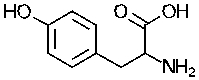 Sketch the titration curve of the amino acid tyrosine starting with the following structure: The pKa values are as follows: amino group 9.11, carboxyl group = 2.2 and side chain hydroxyl group = 10.07.