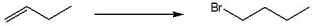 <strong>For the following transformation, pick a suitable reagent(s) from A-E: A: Br<sub>2</sub> B: HBr C: HBr, ROOR D: Br<sub>2</sub>, hv E: NaBr</strong> A) A B) B C) C D) D E) E