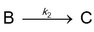 <strong>In the following reaction sequence the first step is reversible. and k<sub>2</sub> is small relative to k<sub>1</sub> and k<sub>-1</sub>. Select all that apply.</strong> A) where K<sub>c</sub> is the equilibrium constant. B) The rate-determining step is step two: . C) . D) .