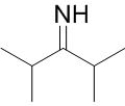 <strong>What is the IUPAC name for this structure? </strong> A) N-methylpentan-3-imine B) 2,4-dimethylpentan-3-amine C) N,N-dimethylpentan-3-amine D) 2,4-dimethylpentan-3-imine