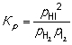 <strong>H<sub>2</sub> (g) + I<sub>2</sub> (g) → 2HI (g) Construct an expression for the equilibrium constant K<sub>p</sub><sub> </sub>in terms of partial pressures of the reactant and product gases.</strong> A) B) C) D)