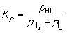 <strong>H<sub>2</sub> (g) + I<sub>2</sub> (g) → 2HI (g) Construct an expression for the equilibrium constant K<sub>p</sub><sub> </sub>in terms of partial pressures of the reactant and product gases.</strong> A) B) C) D)