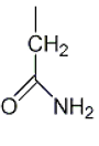 <strong>Match the following structural formulae of amino acid side chains with the correct names of the amino acids that possess them. -Valine</strong> A) B) C) D) E) F)