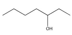 <strong>Match the following structural formulae with their correct names. -Hexan-2-ol</strong> A) B) C) D) E)