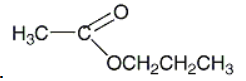 <strong>Which of the following structural formulae is the ester propyl ethanoate?</strong> A) B) C) D) E)
