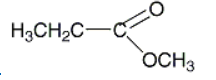 <strong>Which of the following structural formulae is the ester propyl ethanoate?</strong> A) B) C) D) E)
