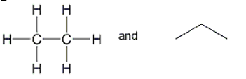 <strong>Which of the following pairs of structural formulae represent the same compound? Select all that apply.</strong> A) B) C) D) E)