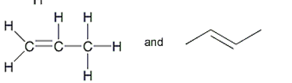<strong>Which of the following pairs of structural formulae represent the same compound? Select all that apply.</strong> A) B) C) D) E)