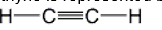 <strong>Ethyne is represented by which of the following structural formulae?</strong> A) B) C) D) E)