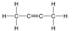 <strong>Ethyne is represented by which of the following structural formulae?</strong> A) B) C) D) E)