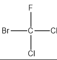 <strong>Which of the following molecules is chiral?</strong> A) B) C) D)