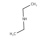 <strong>Choose the molecule that contains the amine functional group:</strong> A) B) C) D)