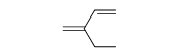 <strong>Choose the correct chemical formula in the following molecule. </strong> A) C<sub>6</sub>H<sub>8</sub> B) C<sub>6</sub>H<sub>9</sub> C) C<sub>6</sub>H<sub>10</sub> D) C<sub>5</sub>H<sub>10</sub> E) C<sub>5</sub>H<sub>12</sub>