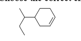 <strong>Choose the correct chemical formula in the following molecule. </strong> A) C<sub>10</sub>H<sub>16</sub> B) C<sub>10</sub>H<sub>20</sub> C) C<sub>10</sub>H<sub>12</sub> D) C<sub>10</sub>H<sub>1</sub><sub>5</sub> E) C<sub>10</sub>H<sub>18</sub>