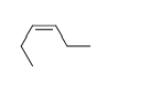 <strong>Match the chemical names to the molecular structure. -Trans-2-heptene</strong> A) B) C) D) E) f.