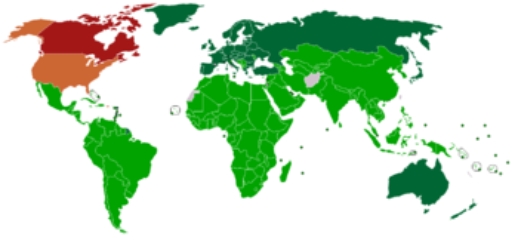 <strong>Refer to the map below of the Kyoto Protocol participation as of February, 2012. The Kyoto Protocol is an international environmental treaty aimed to reduce greenhouse gases that may lead to climate change. This example demonstrates (Key: Green = countries that have ratified the treaty; brown = no intention to ratify; red = countries which have withdrawn from the Protocol; grey = no position taken or position unknown.) (Source: http://en.wikipedia.org/wiki/Kyoto_Protocol)</strong> A) that humans are willing to work together to change their environmental behaviors even if problems occur outside of their immediate living space. B) that strategies used in game theory can break down when there are many players, some of which do not want to cooperate. C) a model in science that predicts temperature changes over time in relation to climate change. D) how the scientific method can work toward solving serious environmental problems globally. E) that statistical analyses can help deal with uncertainty in environmental science studies.