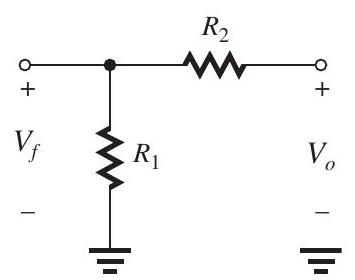     Figure 11.2.1 (a) For  A_{f}  to be ideally  10 \mathrm{~V} / \mathrm{V} ,  \beta=\frac{1}{A_{f}}=0.1 \mathrm{~V} / \mathrm{V}     Figure 11.2.2 From the feedback network shown in Fig. 11.2.2,  \begin{aligned} \beta & =\frac{R_{1}}{R_{1}+R_{2}} \\ 0.1 & =\frac{1}{1+R_{2}} \\ \Rightarrow R_{2} & =9 \mathrm{k} \Omega \end{aligned}  (b) The  A  circuit is shown in Fig. 11.2.3 (refer to Figure below).   Figure 11.2.3  \begin{aligned} A & =\frac{V_{o}}{V_{i}}=\frac{V_{1}}{V_{i}} \frac{V_{o}}{V_{1}} \\ & =\frac{R_{i d}}{R_{S}+R_{i d}+\left(R_{1} \| R_{2}\right)} \mu \frac{R_{L} \|\left(R_{1}+R_{2}\right)}{\left[R_{L} \|\left(R_{1}+R_{2}\right)\right]+r_{o}} \\ & =\frac{100}{10+100+(1 \| 9)} \times 10^{3} \times \frac{1 \|(1+9)}{[1 \|(1+9)]+1} \\ & =429.4 \mathrm{~V} / \mathrm{V} \\ R_{i} & =R_{S}+R_{i d}+\left(R_{1} \| R_{2}\right) \\ & =10+100+(1 \| 9) \\ & =110.9 \mathrm{k} \Omega \\ R_{O} & =R_{L}\left\|\left(R_{1}+R_{2}\right)\right\| r_{o} \\ & =1\|(1+9)\| 1 \\ & =476.2 \Omega \end{aligned}  (c)  \begin{aligned} A_{f} & =\frac{A}{1+A \beta} \\ & =\frac{429.4}{1+429.4 \times 0.1} \\ & =9.77 \mathrm{~V} / \mathrm{V} \end{aligned}  (d)  \begin{aligned} R_{i f} & =(1+A \beta) R_{i} \\ & =(1+429.4 \times 0.1) \times 110.9 \\ & =4.873 \mathrm{M} \Omega \\ R_{\text {in }} & =R_{i f}-R_{S}=4873-10 \\ & =4.863 \mathrm{M} \Omega \end{aligned}  (e)  \begin{aligned} R_{o f} & =\frac{R_{o}}{1+A \beta} \\ & =\frac{476.2}{43.94}=10.84 \Omega \end{aligned}  Since  \begin{aligned} \frac{1}{R_{\text {of }}} & =\frac{1}{R_{L}}+\frac{1}{R_{\mathrm{out}}} \\ \Rightarrow R_{\mathrm{out}} & =10.96 \Omega \end{aligned}  (f)  \begin{aligned} \frac{\triangle \mu}{\mu} & =10 \% \\ \Rightarrow \frac{\triangle A}{A} & =10 \% \\ \Rightarrow \frac{\triangle A_{f}}{A_{f}} & =\frac{\triangle A / A}{1+A \beta} \\ & =\frac{10}{43.94}=0.23 \% \end{aligned}  (g)  \begin{aligned} f_{H f} & =(1+A \beta) f_{H} \\ & =43.94 \times 10 \\ & =439.4 \mathrm{kHz} \end{aligned}   \left|A_{f}\right|  reaches unity at  \begin{aligned} f_{t} & =\left|A_{f}\right| \times f_{H f}=9.77 \times 439.4 \\ & =4.29 \mathrm{MHz} \end{aligned}