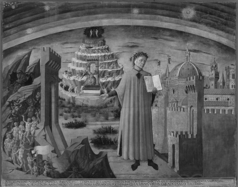 <strong> Which of the following best explains why Dante constructed purgatory as a mountain?</strong> A) To bring to mind the Alps that he loved so much B) To emphasize the earthliness of purgatory C) To suggest that one could slowly climb out of sin towards heaven D) To parody a letter about mountain-climbing by Petrarch