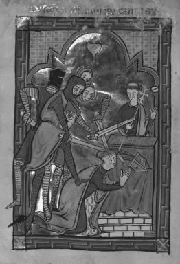 <strong> What was at the root of the struggle between Henry II and Thomas Becket, which resulted in Becket's assassination?</strong> A) Becket's goal of marrying into the Angevin dynasty B) The Church's attempts to intervene in royal law C) The abolishment of the scutage tax D) Henry's rejection of Becket as a candidate for archbishop