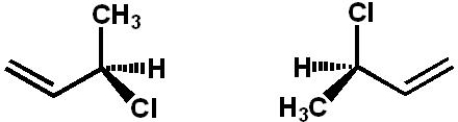 <strong>What is the relationship between the two compounds shown below? </strong> A) enantiomers B) diastereomers C) constitutional isomers D) geometric isomers E) identical compounds