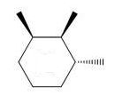 <strong>Which of the following trimethylcyclohexanes has the most stable chair conformer?</strong> A) B) C) D) E)