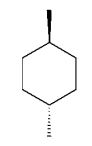 <strong>Which of the following dimethylcyclohexanes has the most stable chair conformer?</strong> A) B) C) D) E)