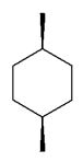 <strong>Which of the following dimethylcyclohexanes has the most stable chair conformer?</strong> A) B) C) D) E)