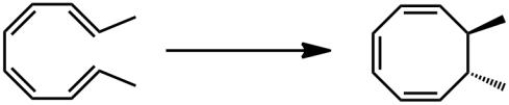 The following electrocyclic reaction must be ____________.  