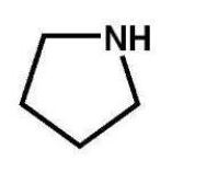 <strong>Which of the following heterocyclic amines is aziridine?</strong> A) B) C) D) E)