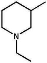 <strong>What is the correct name for the following compound? </strong> A) N-ethyl-1-methylpiperidine B) N-ethyl-3-methylpiperidine C) N-ethyl-1-methylpyrrolidine D) N-ethyl-3-methylpyrrolidine E) N-ethyl-3-methylazetidine