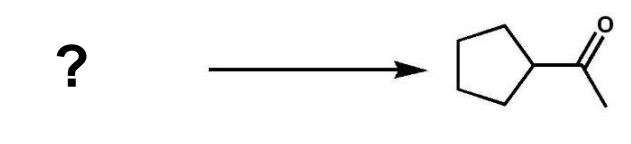 <strong>What type of reaction was used to synthesize the following compound? </strong> A) aldol condensation B) acetoacetic ester synthesis C)Claisen condensation D) malonic ester synthesis E) Robinson annulation