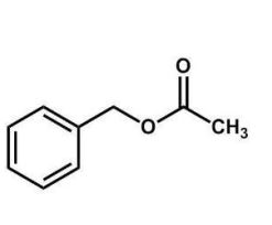 <strong>What is the name of the compound shown here? </strong> A) acetyl benzene B) benzene acetic ester C) benzyl acetate D) methyl benzoate E) phenyl acetate