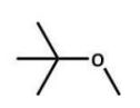 <strong>Of the following ethers, which would be least likely to form peroxides and hence be safer to use in a laboratory?</strong> A) B) C) D) E)