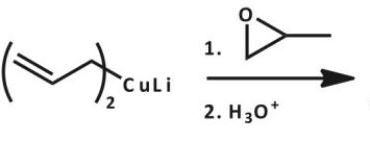 <strong>What is the major product of the reaction shown here? </strong> A) B) C) D) E)