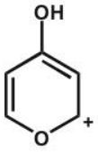 <strong>Which of the following is not an acceptable resonance structure of I? </strong> A) B) C) D) E)