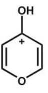 <strong>Which of the following is not an acceptable resonance structure of I? </strong> A) B) C) D) E)
