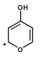 <strong>Which of the following is not an acceptable resonance structure of I? </strong> A) B) C) D) E)