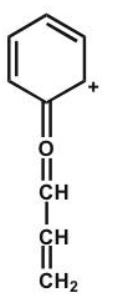 <strong>Which structure makes the largest contribution to the resonance hybrid?</strong> A) B) C) D) E)